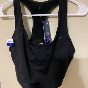 Champion Black Athletic Bra
